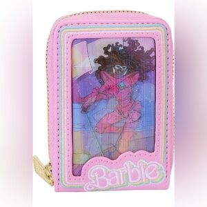 NWT BARBIE 65th ANNIVERSARY DOLL BOX LENTICULAR ZIP AROUND WALLET